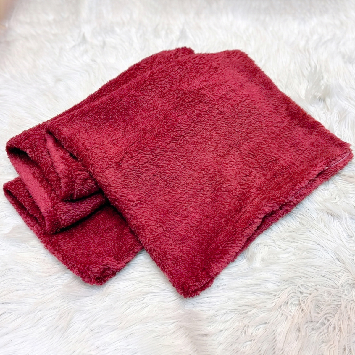 Capa Avulsa p/ Travesseiro Xuxão Sherpa - Vermelho