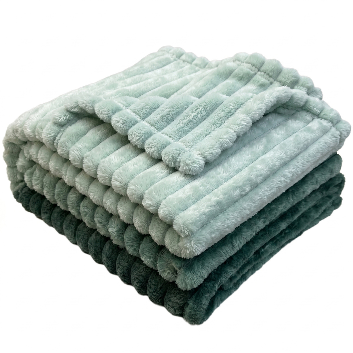 Cobertor Manta Casal Queen King 320 Gramas Extra Macio Colorê 2,20m x2,40m - Petróleo