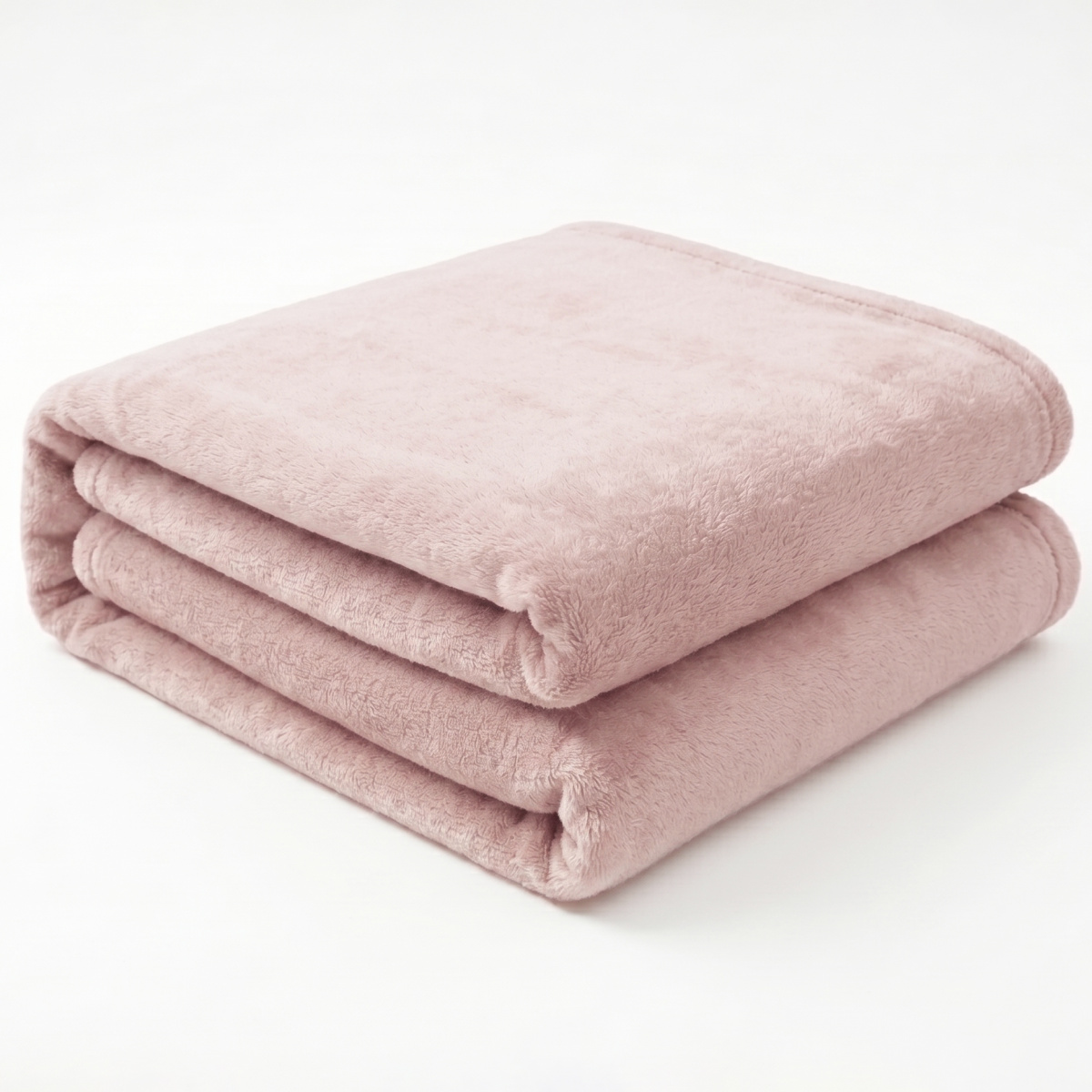 Manta Solteirão Casal 200 Gramas 2,20m x 1,80m Veludo Super Soft - Rosa Secret