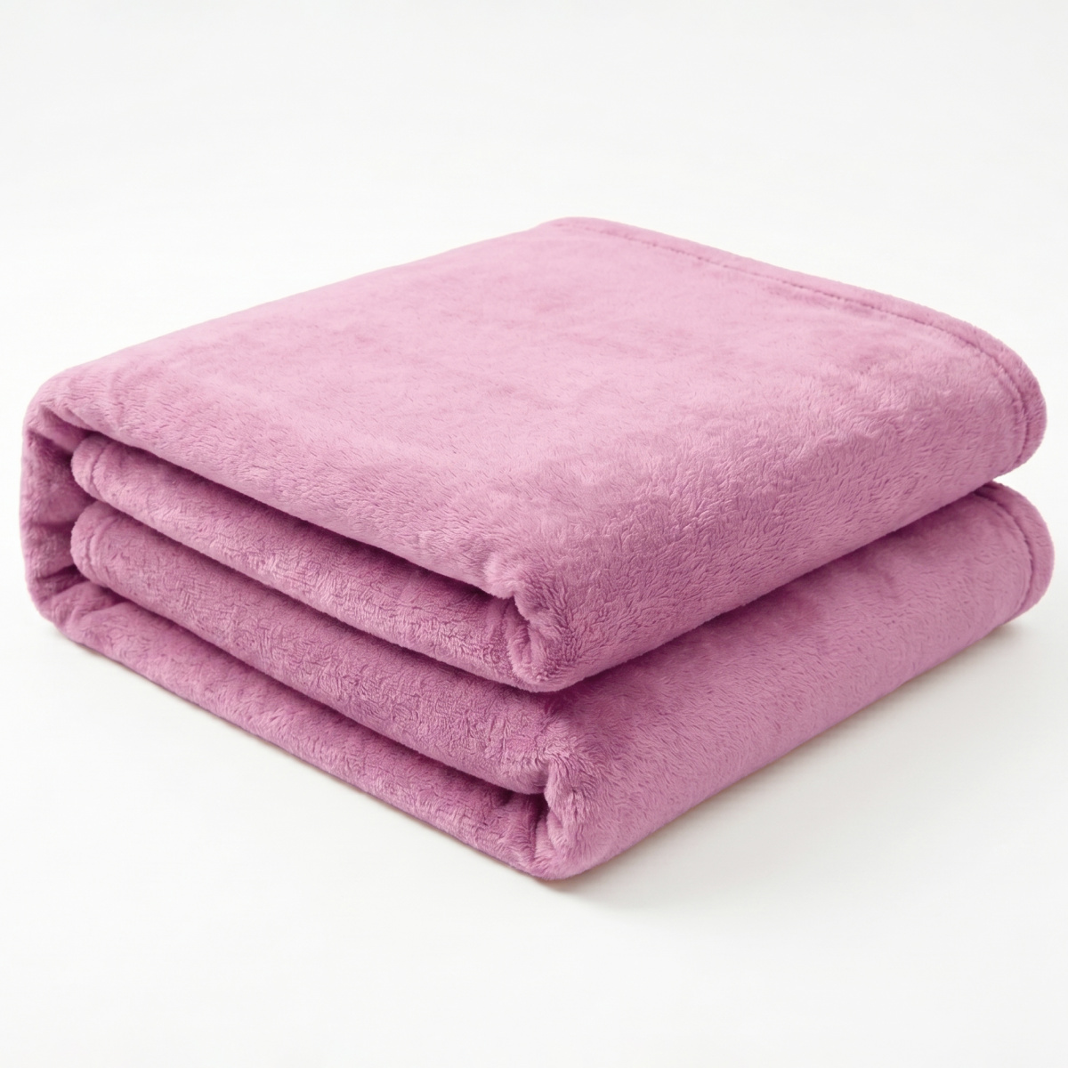 Manta Solteirão Casal 200 Gramas 2,20m x 1,80m Veludo Super Soft - Rose