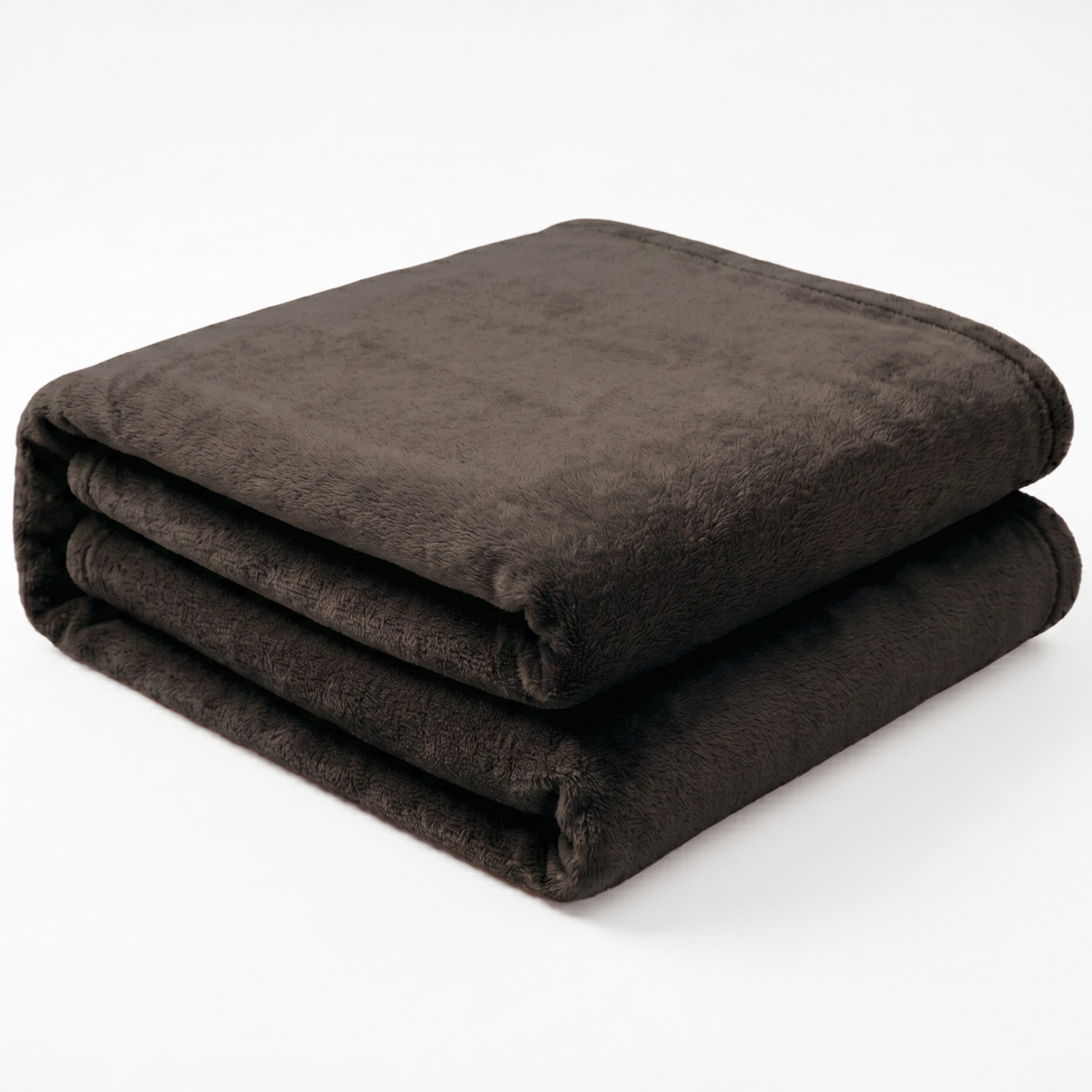 Manta Solteirão Casal 200 Gramas 2,20m x 1,80m Veludo Super Soft - Taupe