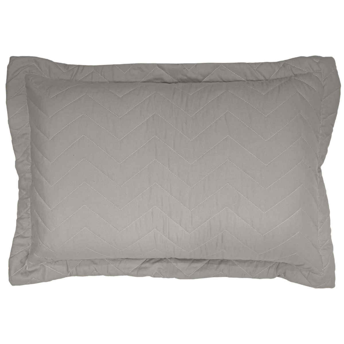 Porta Travesseiro Matelassê Variados Avulso - Cinza