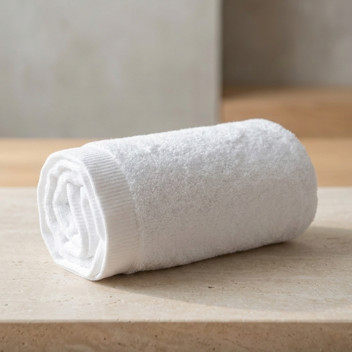 Toalha de Rosto Buddemeyer 440 g/m² 100% Algodão Veludo Dual Air 1 Peça - Branco