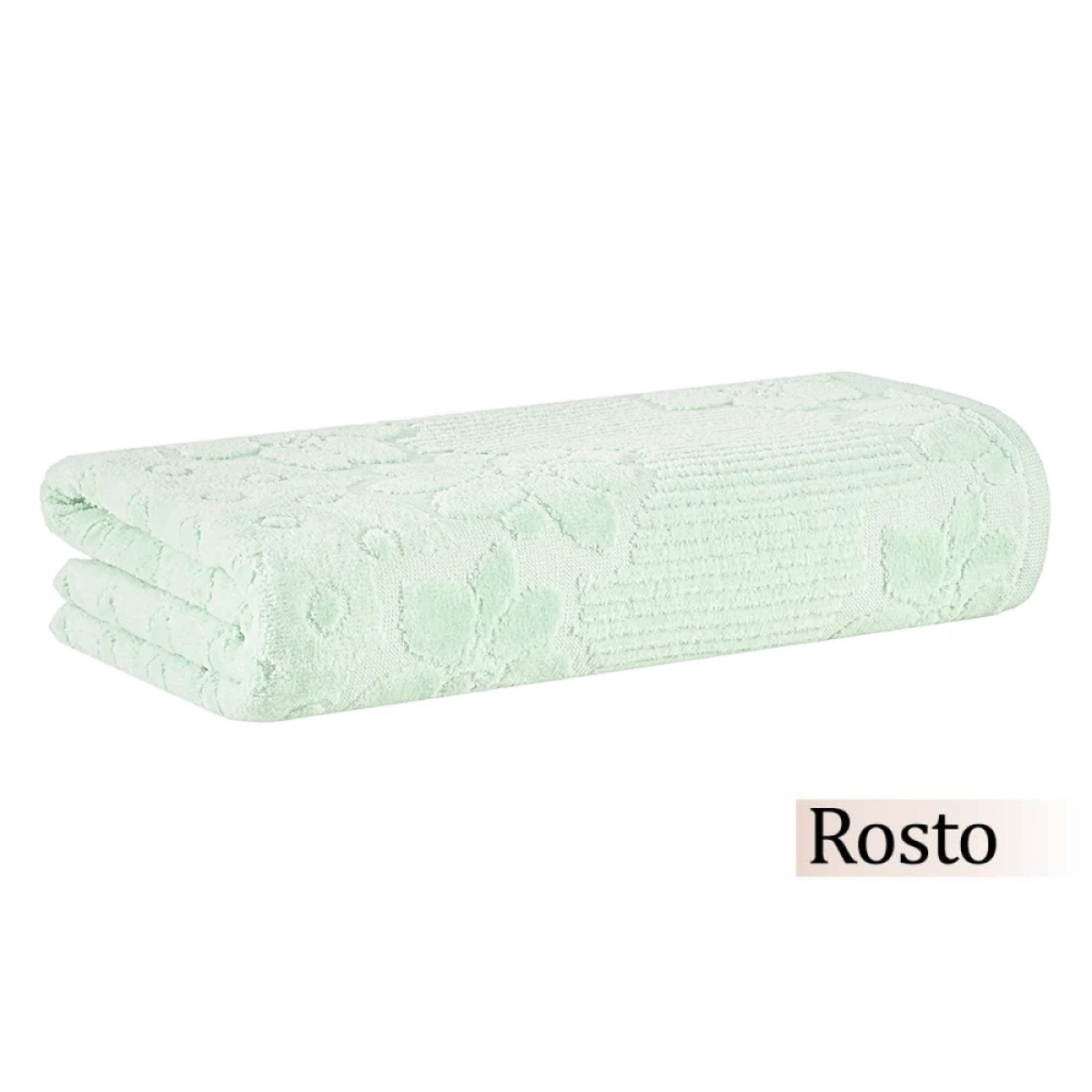 Toalha de Rosto Buddemeyer 440 g/m² 100% Algodão Veludo Lollipop 1 Peça - Verde Claro