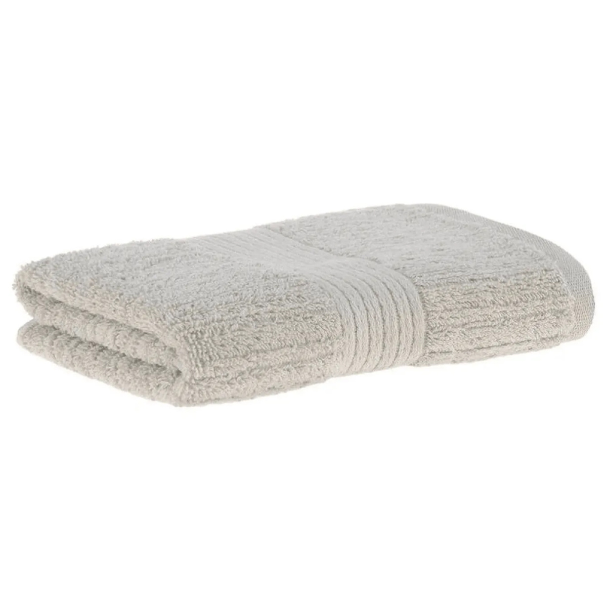 Toalha de Rosto Buddemeyer 480 g/m² 100% Algodão Fio Penteado Canelado 1 Peça - Areia